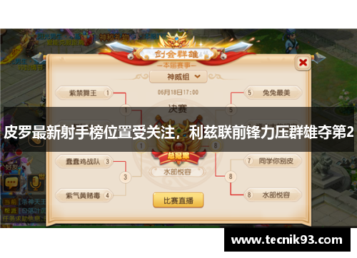 皮罗最新射手榜位置受关注，利兹联前锋力压群雄夺第2